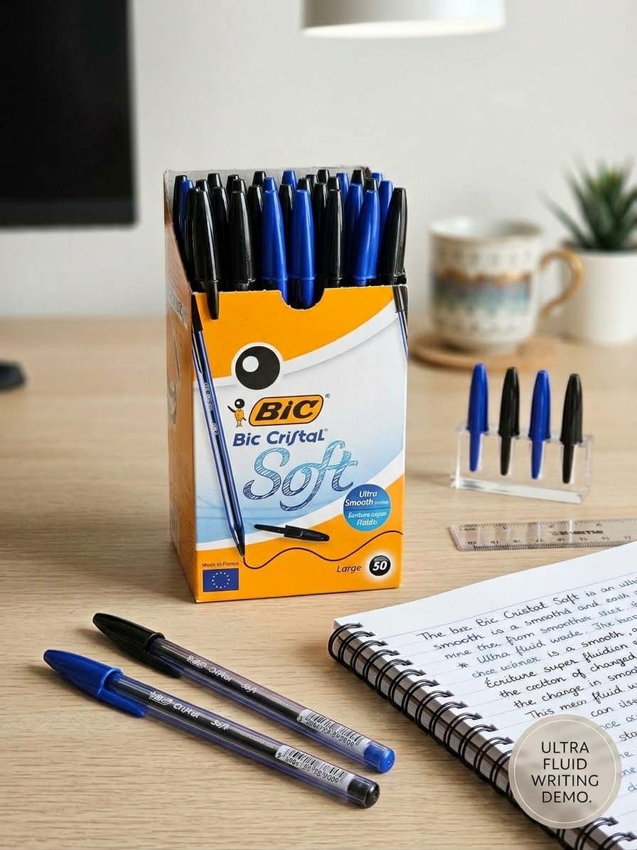 Stylo bic cristal soft